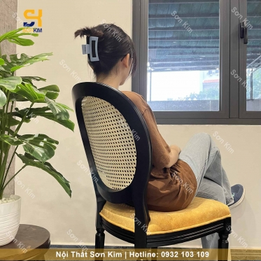 Ghế Louis Lưng Mây GC139