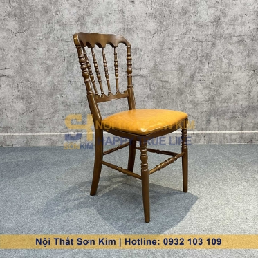 Ghế Napoleon Gỗ Cao Su Mới GC160