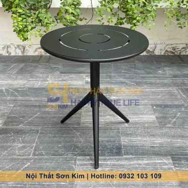 Ghế Sắt Xương Cá và Bàn Café Ngoài Trời BGC265