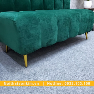 Ghế Sofa Quán Cà Phê GC96 mẫu ghế sofa cafe xanh độc đáo