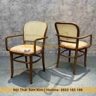 Ghế Thonet 811 có tay và Bàn Café BGC269