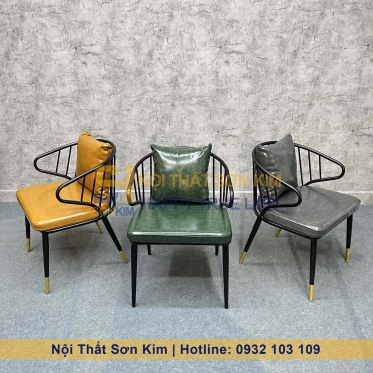 Ghế VARIO có tay kết hợp với bàn café Sơn Kim BGC242