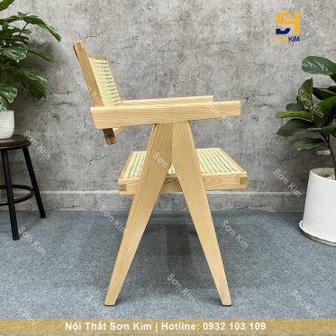 Ghế Vleg Màu Tự Nhiên GC138