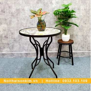 Mẫu bàn cà phê đẹp BC56 mẫu bàn ghế cafe độc đáo