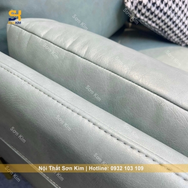 Sofa Gia Đình Bọc Da Chống Cháy Hiện Đại Mới BGC224