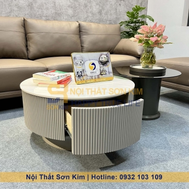 Sofa Gia Đình Bọc Da Màu Xám BGC230