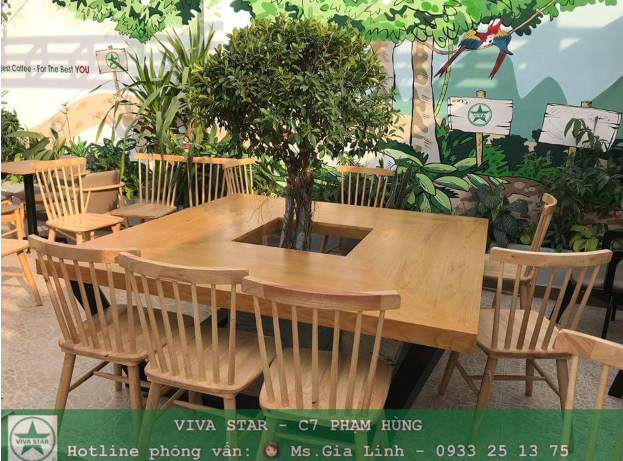 bàn ghế cafe 