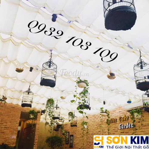 Hình 20: Bàn ghế cafe tại quán Cake Garden Coffee