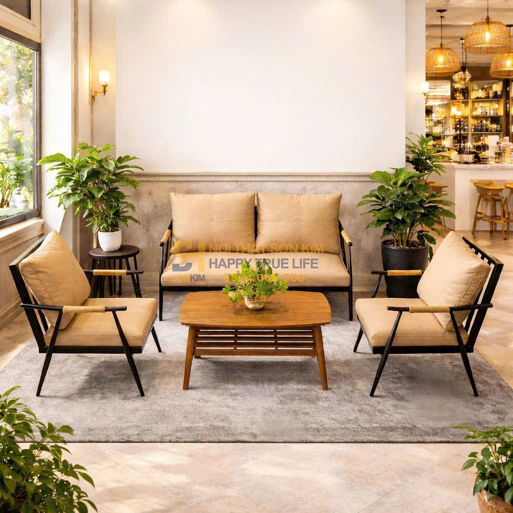 bàn ghế cafe chất lượng cao nội thất Sơn Kim