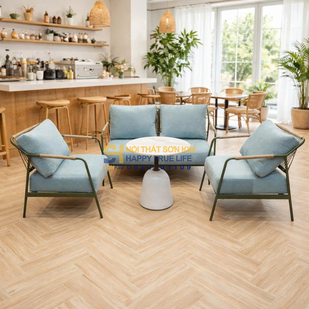 bàn ghế cafe theo khu vực uy tín tại Việt Nam