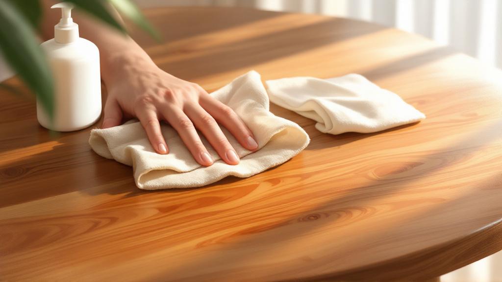 bảo quản vệ sinh bàn ghế cafe gỗ đúng cách