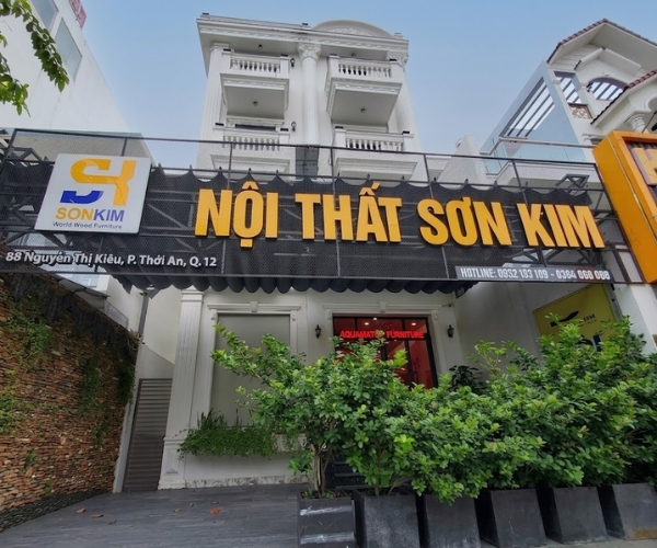 xưởng sản xuất nội thất quán cafe Nội Thất Sơn Kim TPHCM