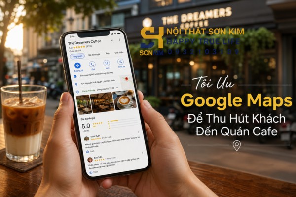 Tối ưu Google Maps để thu hút khách đến quán cafe