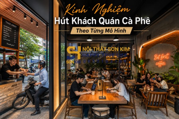 Kinh nghiệm hút khách quán cà phê theo từng mô hình
