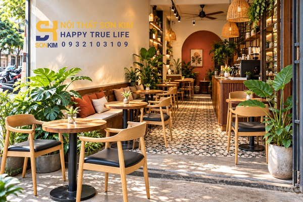 decor quán cafe nhỏ dưới 30m2 tối ưu diện tích