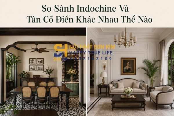 So sánh Indochine và tân cổ điển khác nhau thế nào