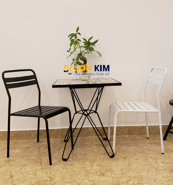 Mẫu ghế cafe ngoài trời