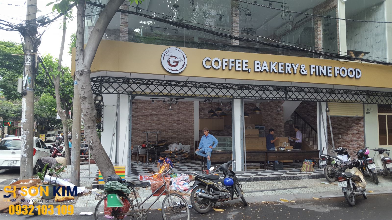 bàn ghế cà phê dự án quán cafe  Gcoffe