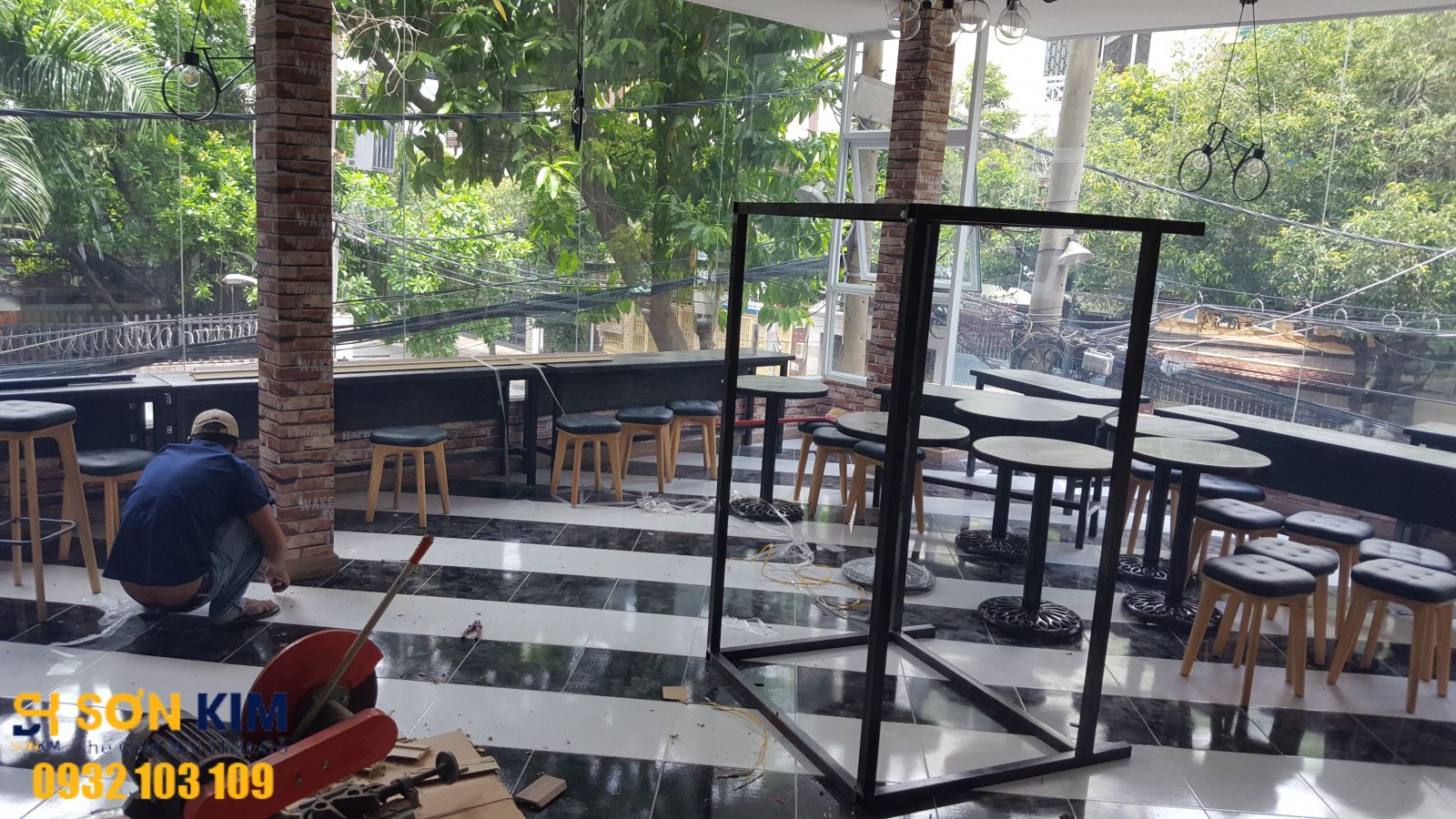 bàn ghế cà phê dự án quán cafe  Gcoffe