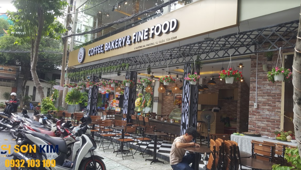 bàn ghế cà phê dự án quán cafe  Gcoffe