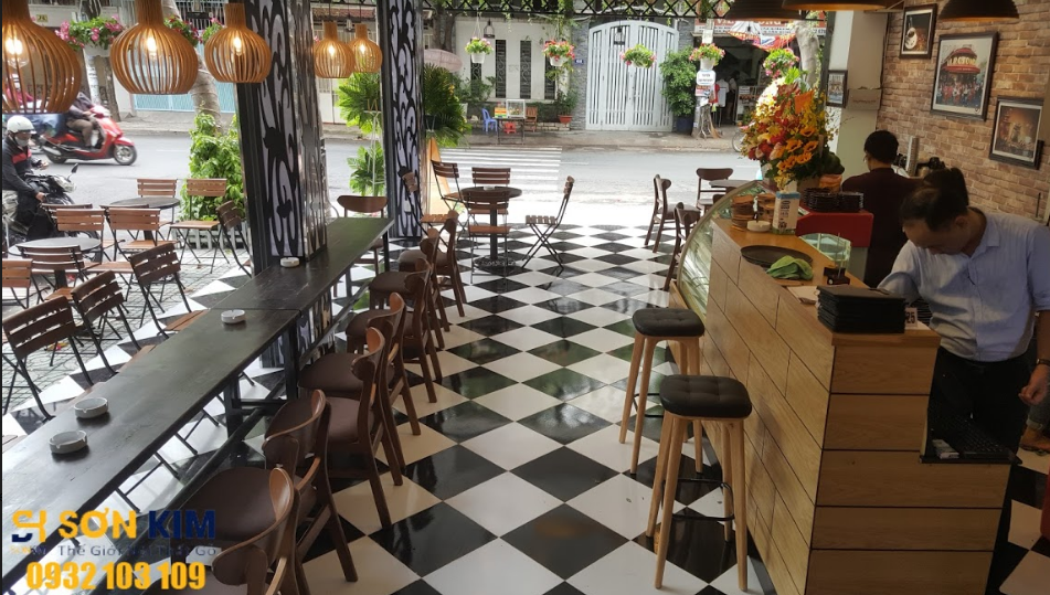 bàn ghế cà phê dự án quán cafe  Gcoffe