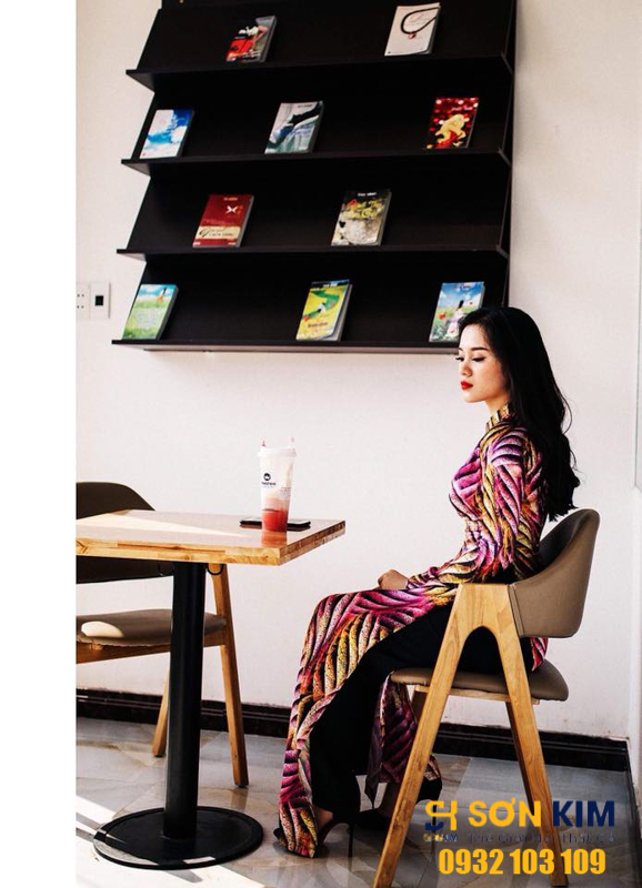bàn ghế quán trà sữa, công trình royal tea