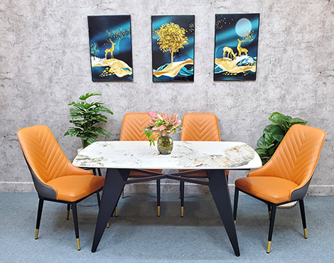 Bàn ghế ăn đẹp hiện đại giá rẻ 1