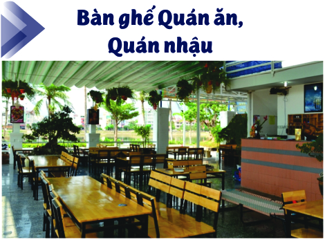Bàn ghế quán ăn  quán nhậu 1