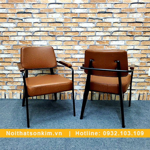 ghế cà phê khung sắt