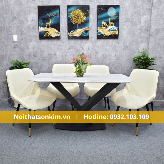 Bàn ghế ăn gia đình BGD11