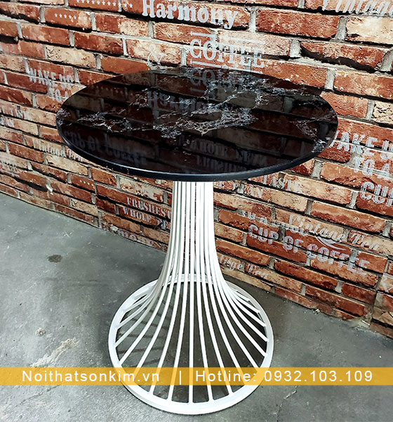 Bàn mặt đá bc42 thích hợp cho quán cafe  hiện đại