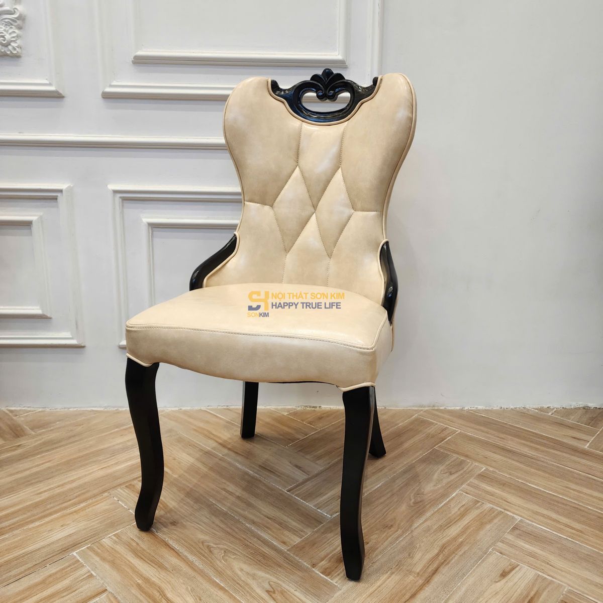 Bộ Bàn Tròn Imperial + 6 Ghế Soho – Sang Trọng Chuẩn Phòng VIP - 5