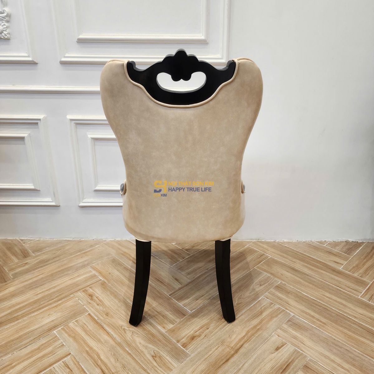 Bộ Bàn Tròn Imperial + 6 Ghế Soho – Sang Trọng Chuẩn Phòng VIP - 6