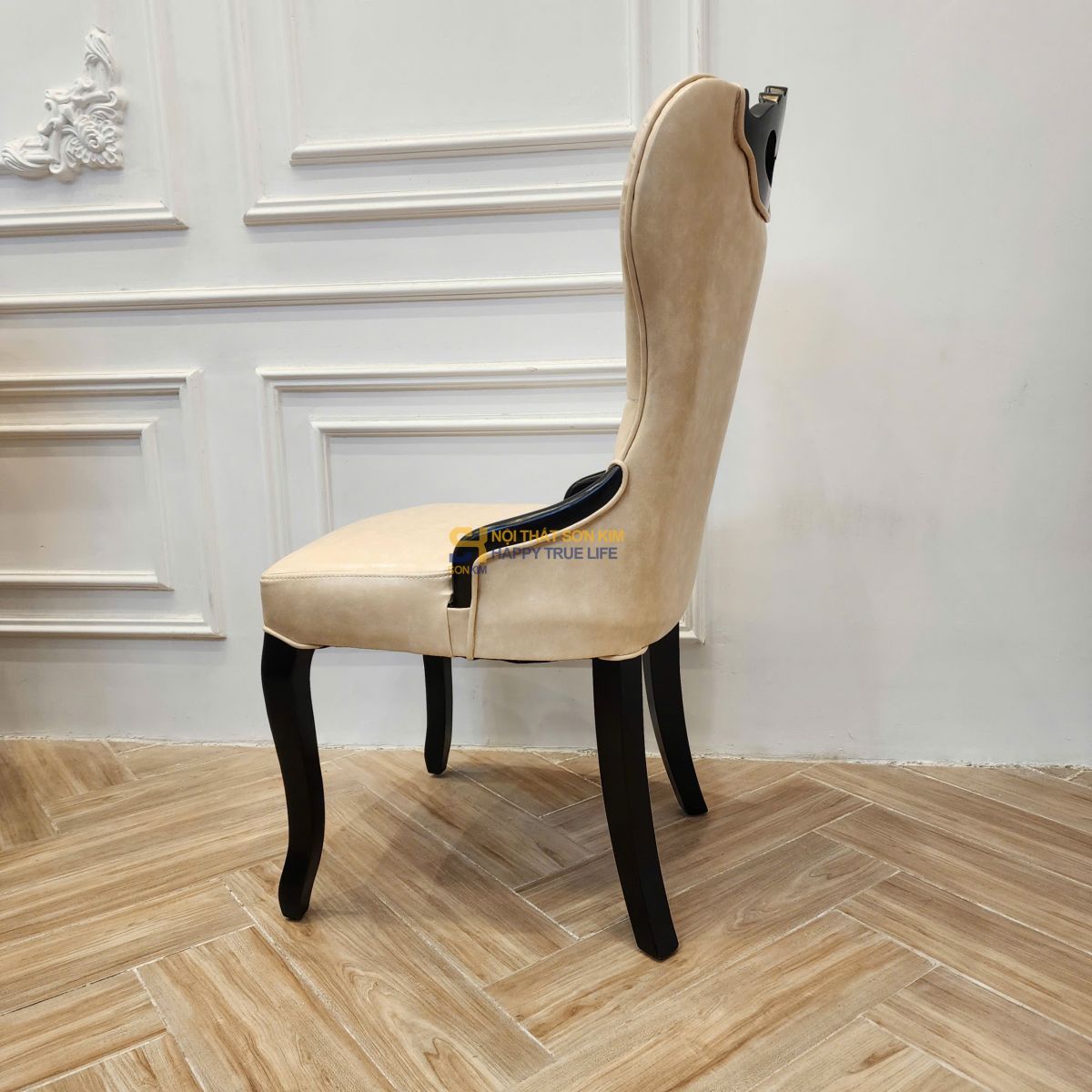 Bộ Bàn Tròn Imperial + 6 Ghế Soho – Sang Trọng Chuẩn Phòng VIP - 7