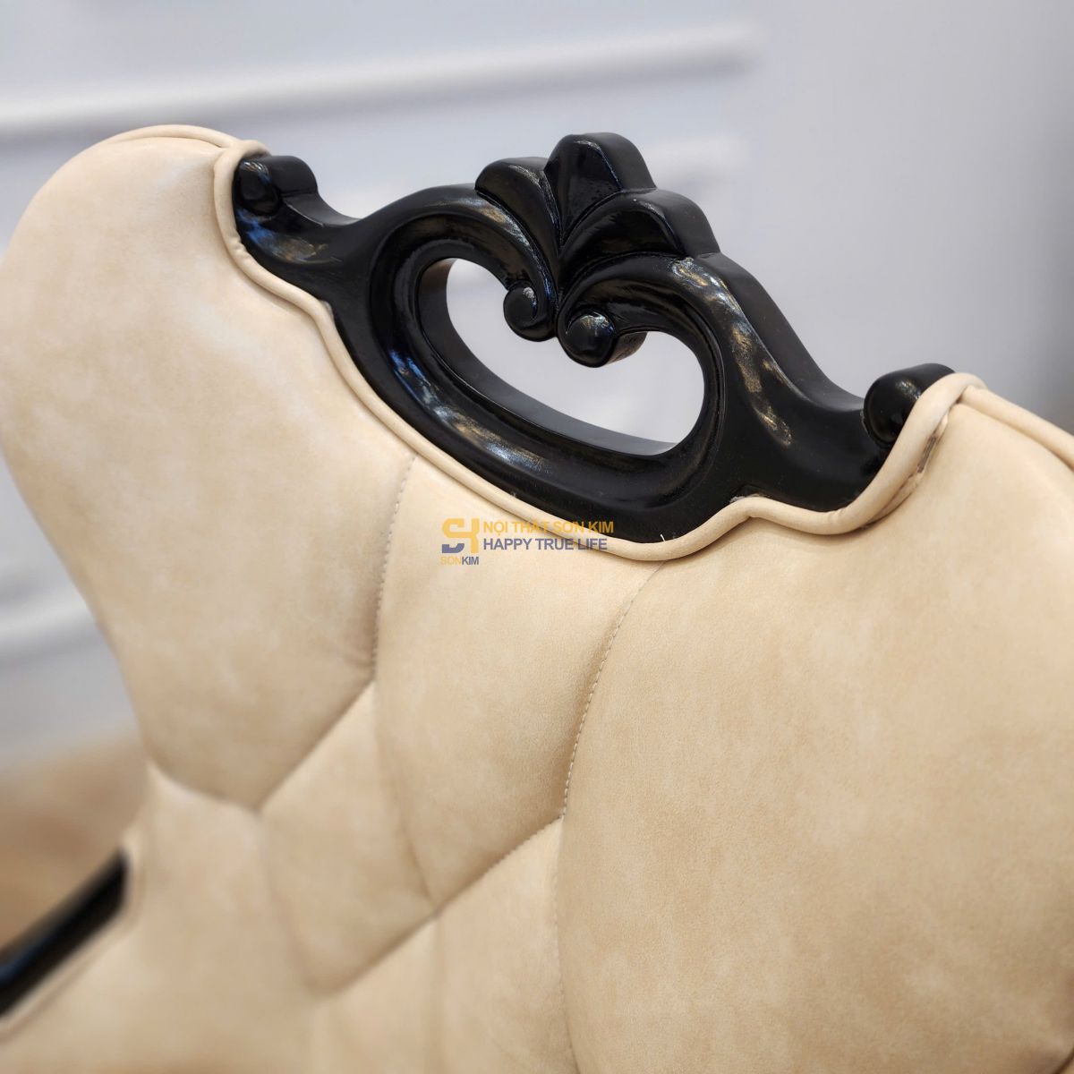 Bộ Bàn Tròn Imperial + 6 Ghế Soho – Sang Trọng Chuẩn Phòng VIP - 4