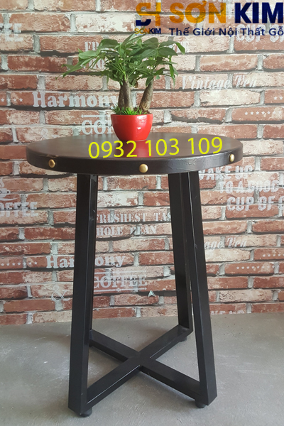 ban cafe khung sat mat so bc05