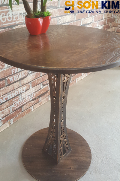 Mẫu ban ghe cafe bc14, không gian quán cafe hiện đại