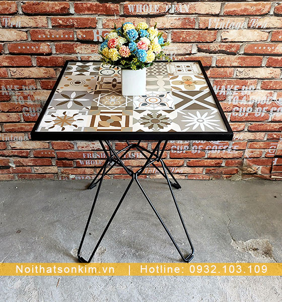 Bàn Sắt Cafe BC48