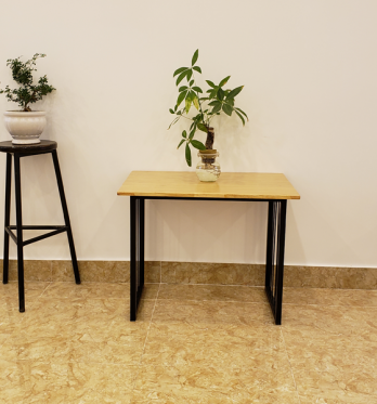 Bàn cafe gỗ hình chữ nhật BC37