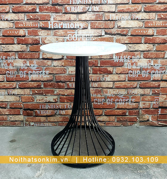 Bàn Cafe Mặt Đá Cho Quán Cafe BC43
