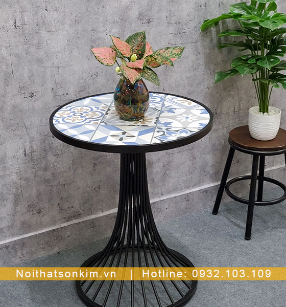 Bàn Cafe Sắt BC51