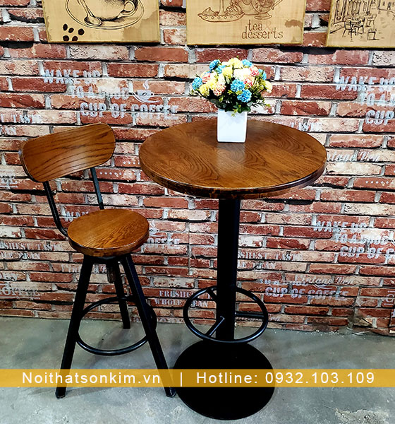 Bàn Ghế Quầy Bar Cafe BGC120