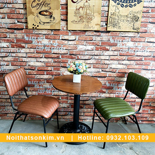 ban ghe cafe mini