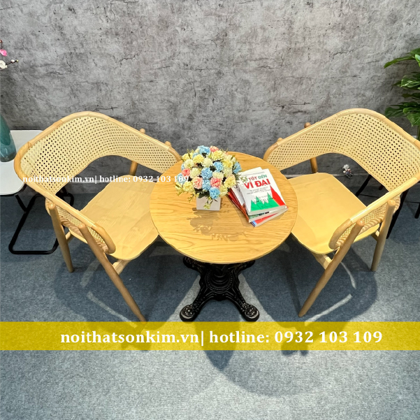 bàn ghế cafe bgc172