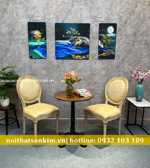 Bàn ghế cafe BGC176 bàn ghế gỗ cafe đẹp