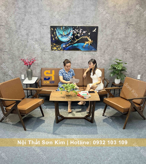 Bàn ghế cafe BGC177 bàn cafe gỗ đẹp sang trọng
