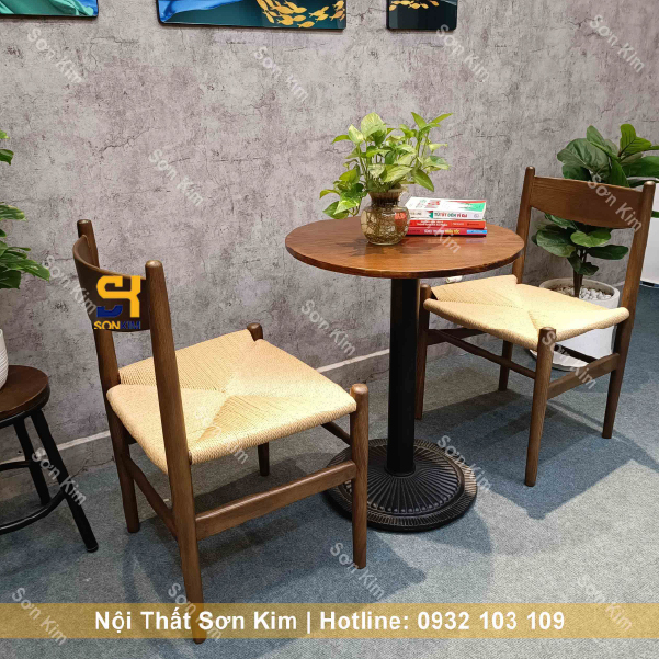 bàn ghế cafe bgc180