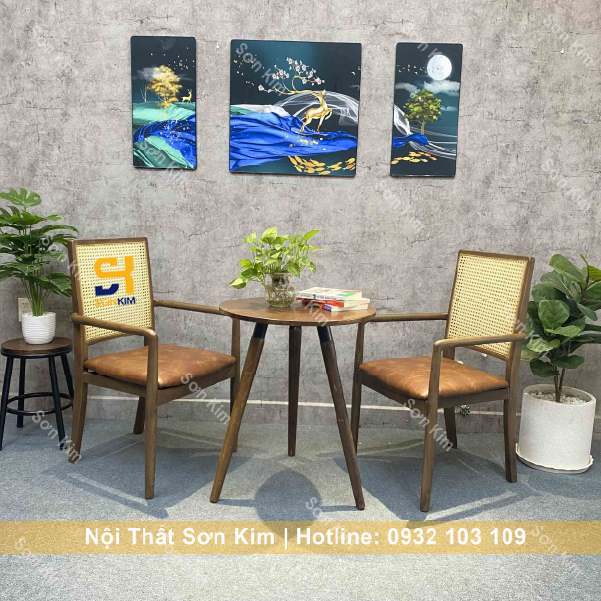 bàn ghế cafe bgc182