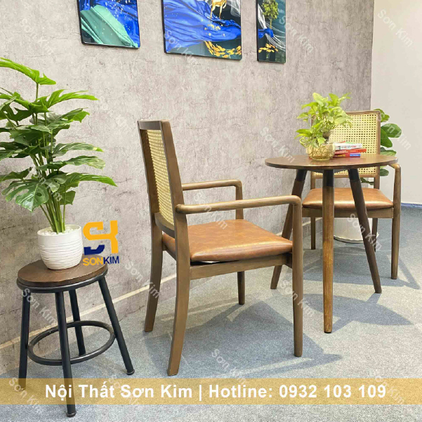 bàn ghế cafe bgc182