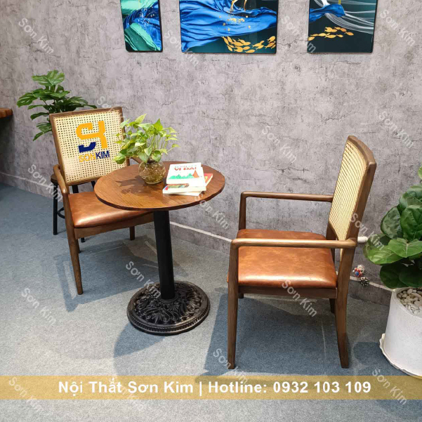 bàn ghế cafe bgc183